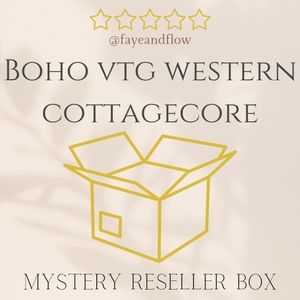 Womens Boho Vintage Western Cottagecore Mystery Box w/ Premium & Deluxe …